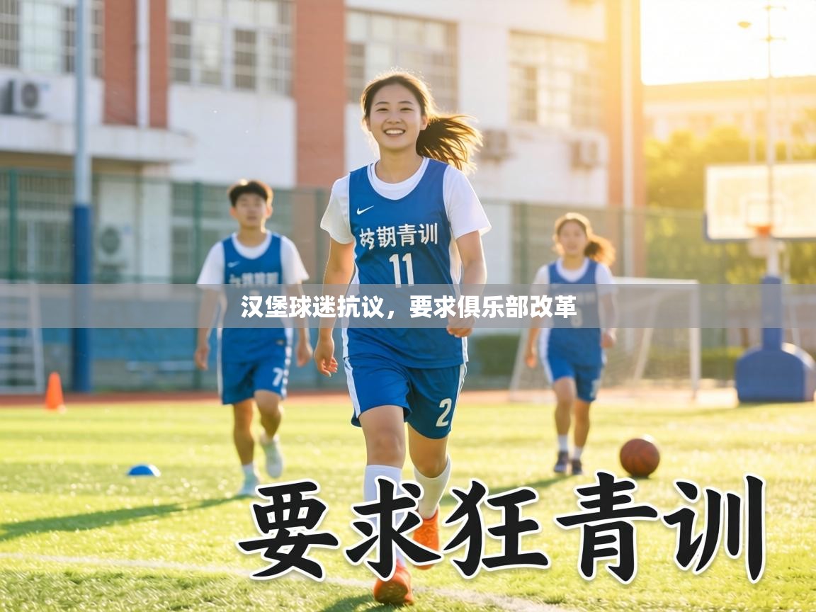 汉堡球迷抗议,要求俱乐部改革 第1张