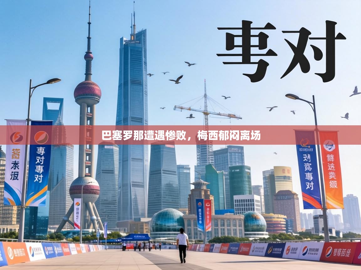 巴塞罗那遭遇惨败，梅西郁闷离场  第2张